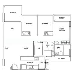 Blk 519D Centrale 8 At Tampines (Tampines), HDB 5 Rooms #592803441